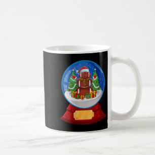 Frauen Schneemann Fußball Santa Hut Frohe Weihnach Kaffeetasse