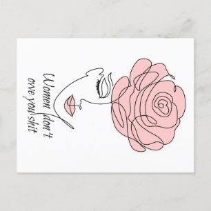 Frauen schulden dir keine Postkarte