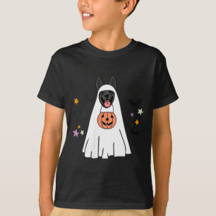 Frauen Schwarzer Deutscher Schäferhund Boo Geist H T-Shirt