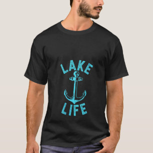 Frauen See Leben Booten Fischen Kayakfahren Segeln T-Shirt