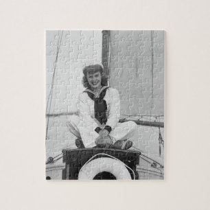 Frauen-Seemann Puzzle
