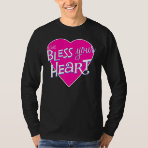 Frauen segnen Ihr kleines Herz Southern Saying Lus T-Shirt