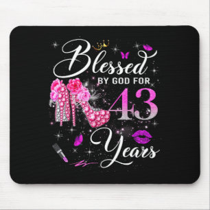 Frauen segneten Gott 43 Old 43rd Mousepad