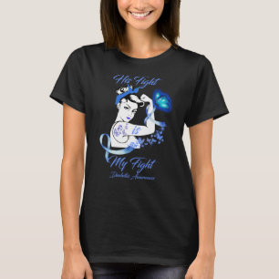 Frauen sein Kampf ist mein Schmetterlingsdiabetes T-Shirt