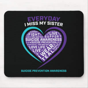 Frauen Selbstmord Bewusstsein Schwester Suizid Pre Mousepad