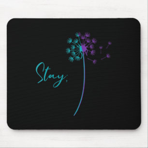 Frauen Selbstmordprävention Löwenzahn Türkis Und L Mousepad