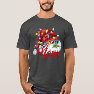 Frauen Selig Nana Weihnachtsmannmütze Xmas Light84 T-Shirt