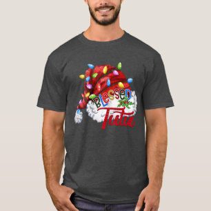 Frauen Selig Tutu Weihnachtsmannmütze Xmas Light90 T-Shirt