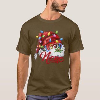Frauen - Selige Weihnachtsmannmütze Xmas Light 8 T-Shirt