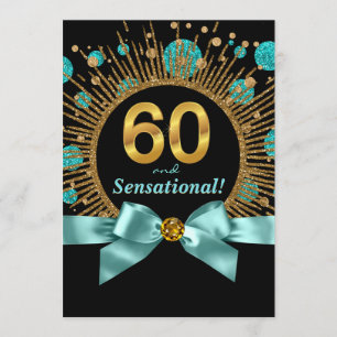 Frauen Sensationell 60. Geburtstag Einladung