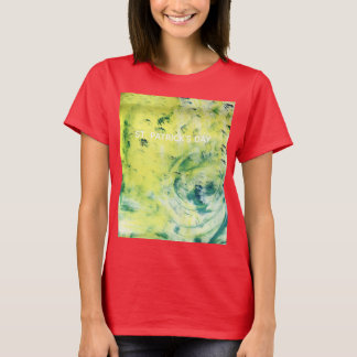 Frauen-Shirt zum St. Patrick's Day designed. T-Shirt