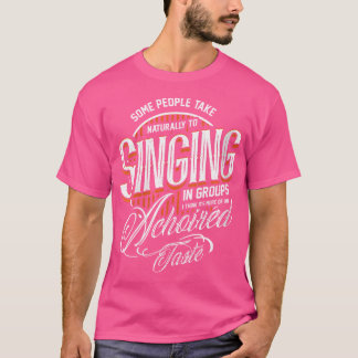Frauen Show Choir Design for Opera Singer - Singin T-Shirt