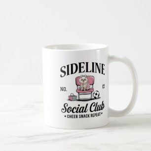 Frauen Sideline Social Club Fußball-Mutter Spielta Kaffeetasse