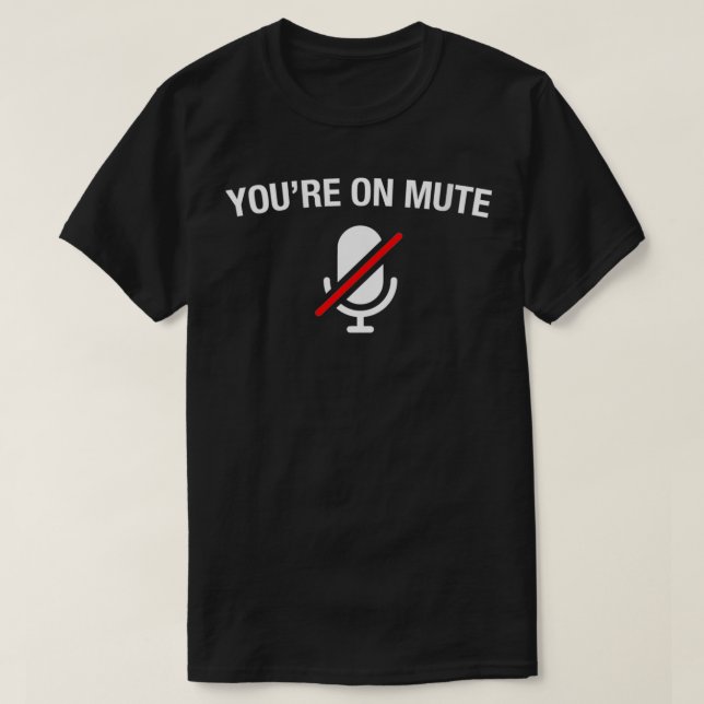 Frauen Sie sind auf Mute VNeck T-Shirt (Design vorne)
