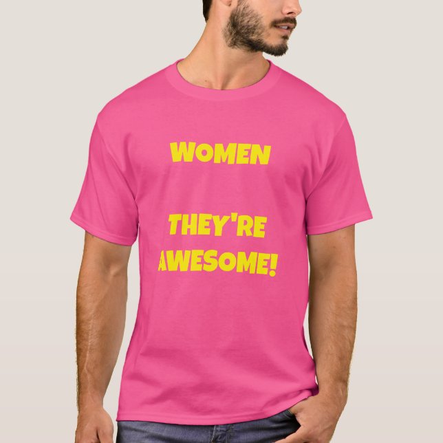 Frauen - Sie sind Phantastisch! T-Shirt (Vorderseite)