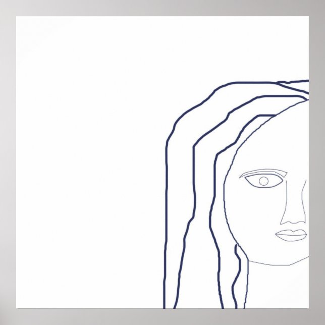 Frauen sind abstrakt poster (Vorne)