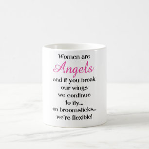Frauen sind Engel Kaffeetasse