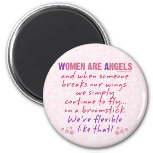 Frauen sind Engel Magnet