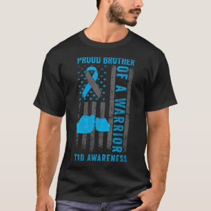 Frauen sind stolz, Bruder eines T1d Kriegers Typ 1 T-Shirt