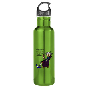 Frauen sind wie Engel Edelstahlflasche