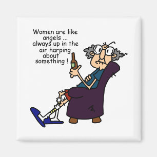 Frauen sind wie Engel Magnet