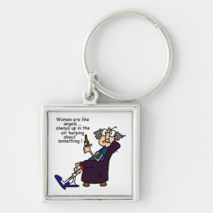 Frauen sind wie Engel Schlüsselanhänger