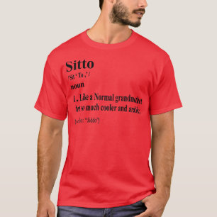 Frauen Sitto Definition arabische Großmutter Desig T-Shirt