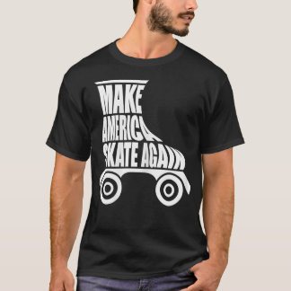 Frauen Skate Wieder Roller Skaten Niedlich T-Shirt