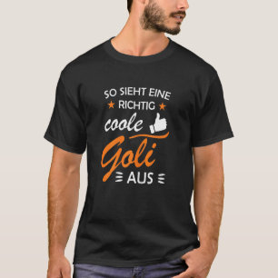Frauen, so ist es ein wirklich Cooler Goli von Chr T-Shirt