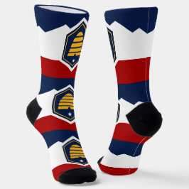 Frauen-Socken mit der Flagge des US-Bundesstaates Socken