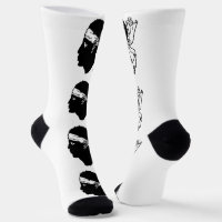 Frauen Socken mit der Flagge von Korsika, Frankrei