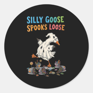Frauen Soky Goose Soks Lose Albernes Duck Hallowee Runder Aufkleber