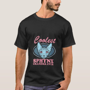 Frauen Sphynx-Katze Oma haarlose Katzenbesitzerin T-Shirt