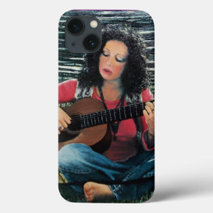 Frauen spielen Musik mit akustischer Gitarre Case-Mate iPhone Hülle