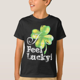 Frauen St Patricks Day Shamrock Grün Und Schwarz T T-Shirt