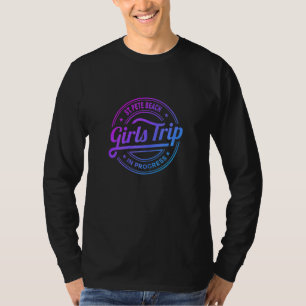 Frauen St  Pete Beach Mädchen-Trip In Bearbeitung  T-Shirt