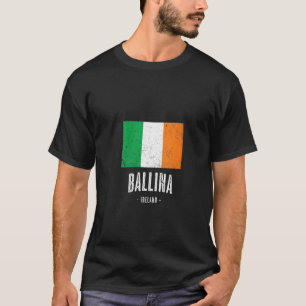 Frauen Stadt Ballina Irland Männer Frauen Kinder I T-Shirt