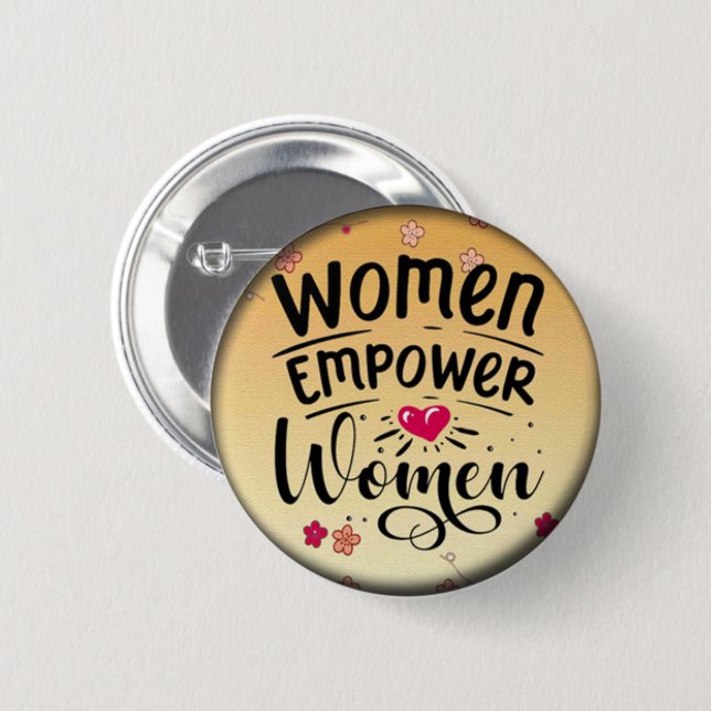 Frauen stärken Frauen Button (Vorne & Hinten)