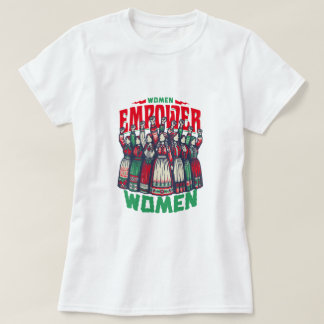 Frauen stärken Frauen T-Shirt – Feministin