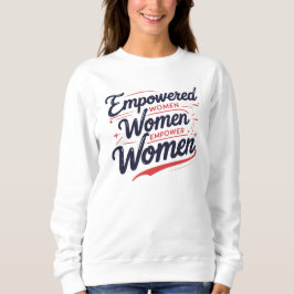 Frauen stärken sweatshirt