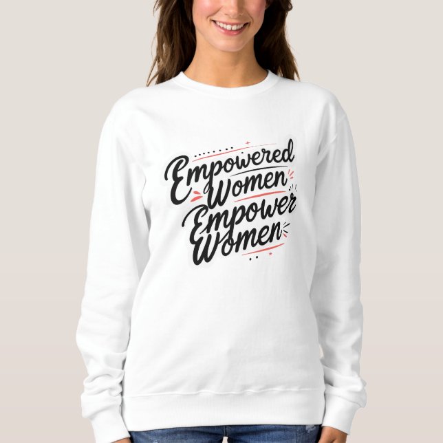 Frauen stärken sweatshirt (Vorderseite)