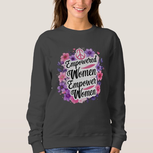 Frauen stärken sweatshirt (Vorderseite)