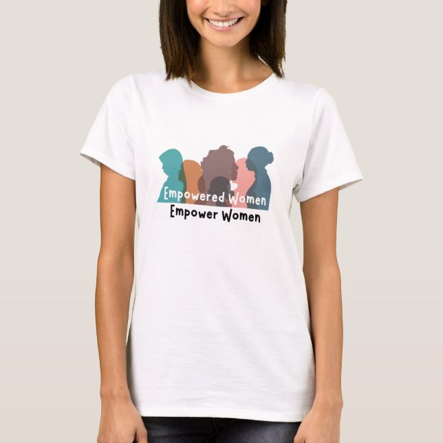 Frauen stärken T-Shirt (Vorderseite)
