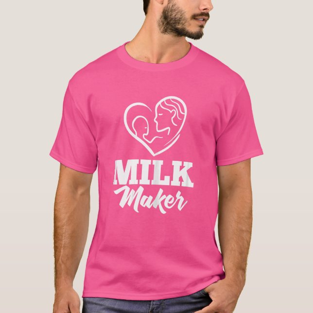 Frauen Stillzeit Neugeborene Stillzeit Milchpumpe  T-Shirt (Vorderseite)