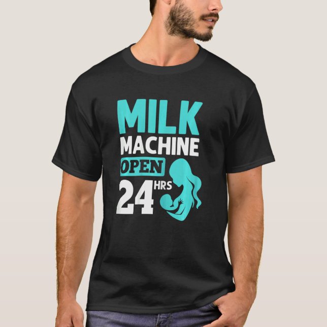 Frauen Stillzeit Neugeborene Stillzeit Milchpumpe  T-Shirt (Vorderseite)