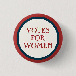 Frauen-Stimme | Button | Rot & Blau