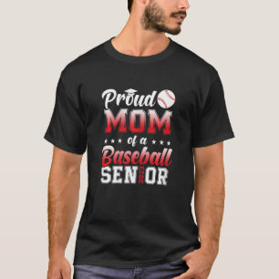 Frauen stolz Mama eines Baseball Senior 2023 Funny T-Shirt