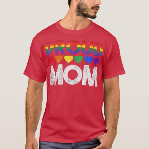 Frauen stolz Mama LGBT Funny Mother Day  T-Shirt