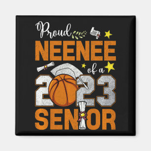 Frauen stolze neenee einer Basketball-Seniorin 202 Magnet