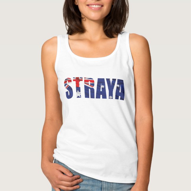 Frauen STRAYA Singlet Tank Top (Vorderseite)